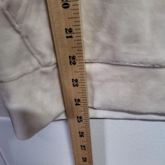 Puma‎ Essential Hoodie Women S Beige Cream Pullover Sweatshirt Kangaroo Pocket - Picture 7 of 9